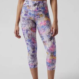NWT Athleta Elation Capri (Small / Multi-Color)